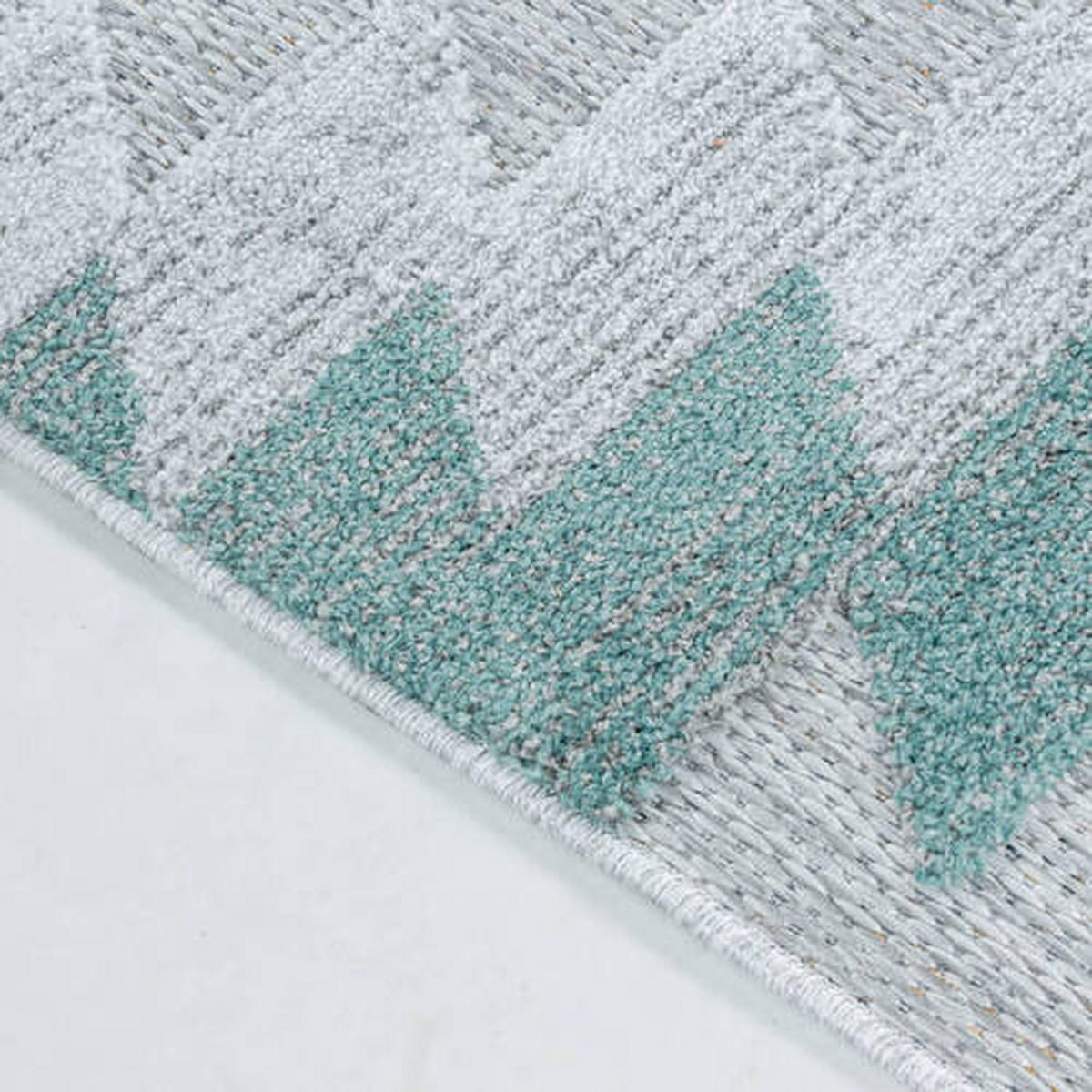 FLACHWEBETEPPICH 200/290 cm Bahama Blau  - Blau, Design, Textil (200/290cm) - Novel