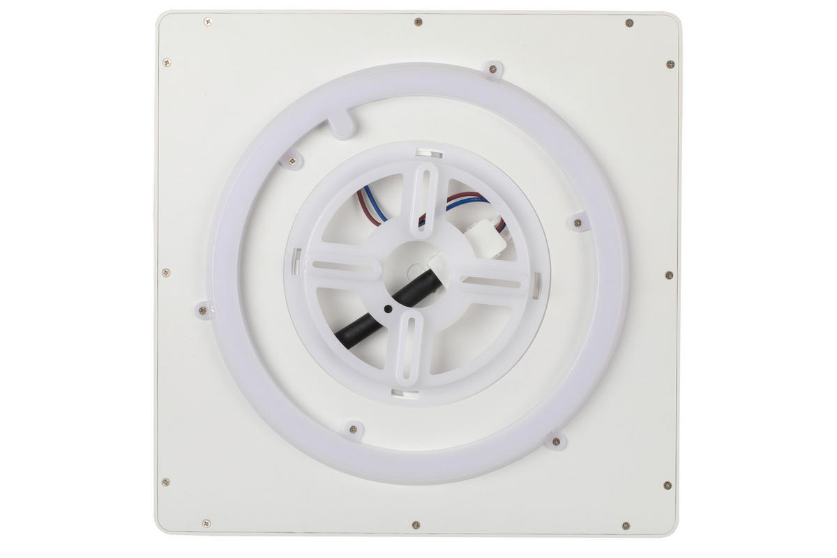 LED-DECKENLEUCHTE 18 W    30/30/10 cm  - Weiss, Basics, Kunststoff (30/30/10cm) - Novel