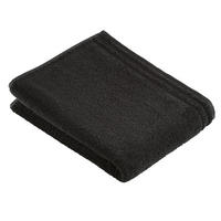 RUČNÍK DO KOUPELNY, 100/150 cm, černá - černá, Basics, textil (100/150cm) - Vossen