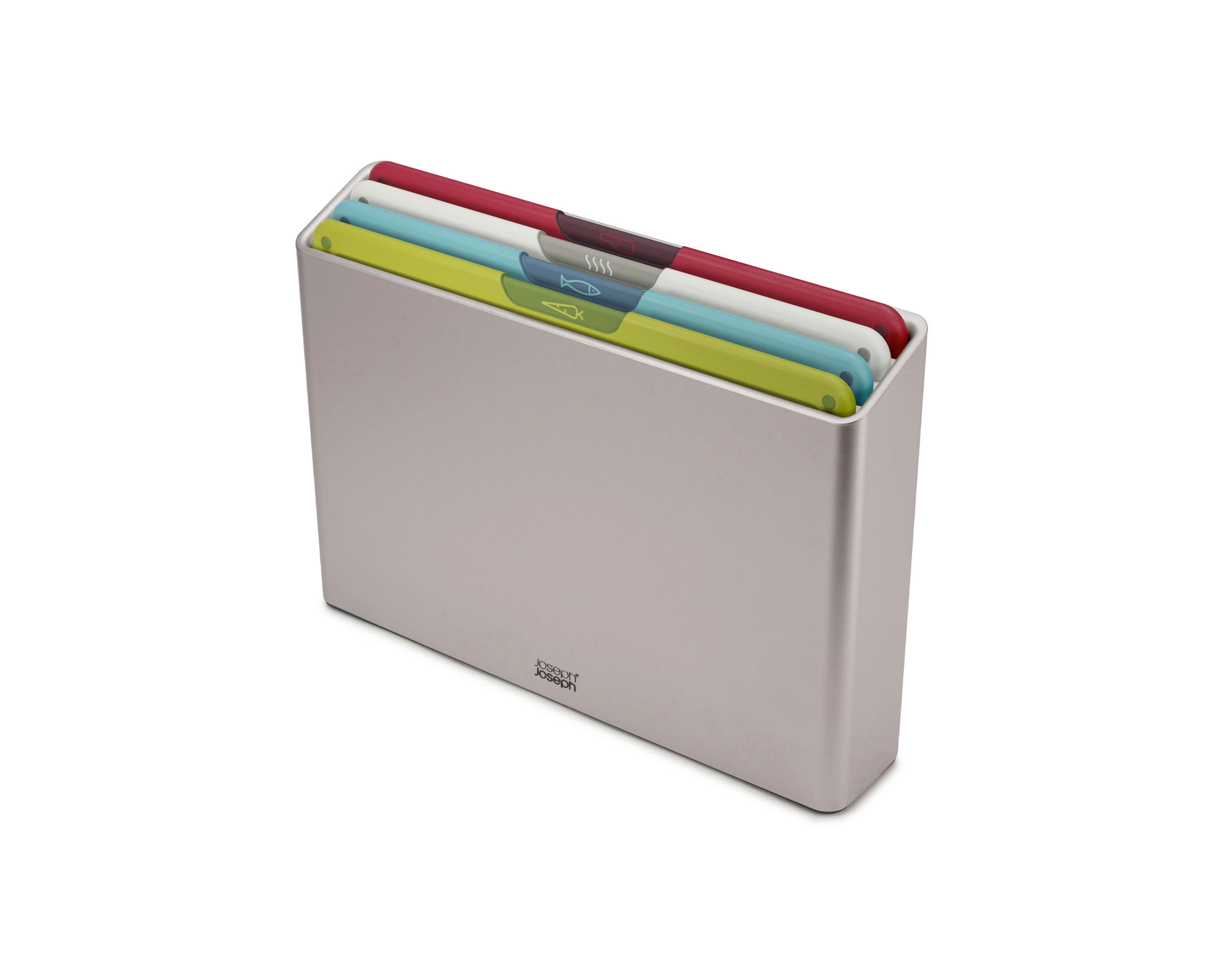 SET DESK ZA REZANJE - večbarvno, Basics, kovina/umetna masa (35,7/7,49/26cm) - Joseph Joseph