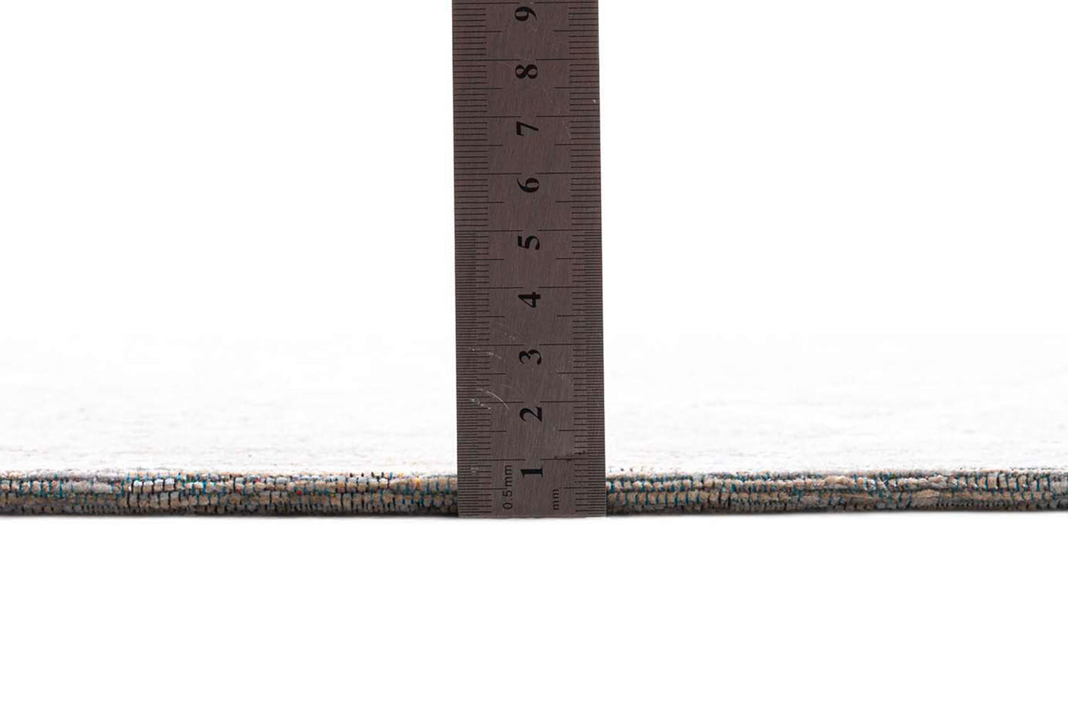 VINTAGE-TEPPICH 68/130 cm Fine Line Hellblau  - Hellblau, Design, Kunststoff/Textil (68/130cm) - Tom Tailor