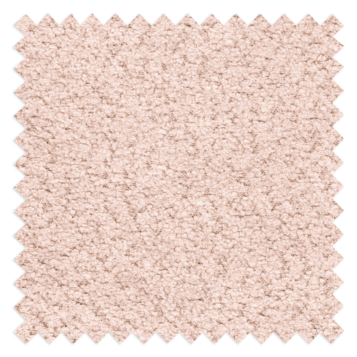 ECKSOFA Naomi in Chenille Rosa Rückenkissen  243/284 cm  - Schwarz/Rosa, Design, Kunststoff/Textil (243/284cm) - P & B