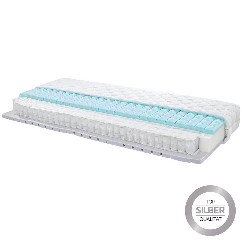 Taschenfederkernmatratze Kairo 80x200 cm H2/H3 H: 23 cm