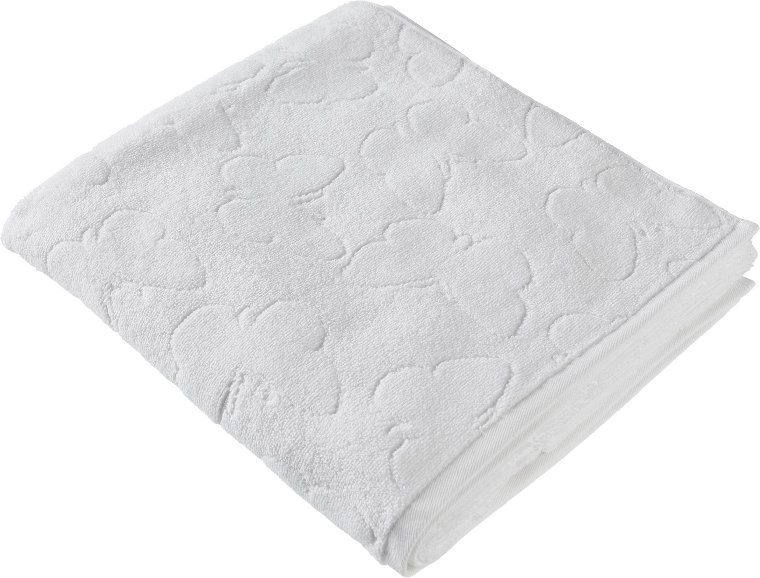 OSUŠKA DO SPRCHY, 70/140 cm, bílá - bílá, Trend, textil (70/140cm) - Esposa