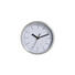 WANDUHR Silberfarben - Silberfarben, Basics, Kunststoff/Metall (15/4cm) WANDUHR Silberfarben - Silberfarben, Basics, Kunststoff/Metall (15/4cm)