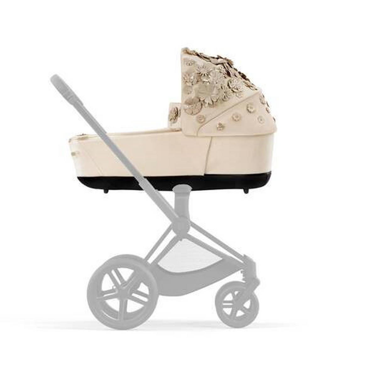 LIEGEWANNE Priam  - Beige, Basics, Kunststoff/Textil (87,5/48/60cm) - cybex PLATINUM