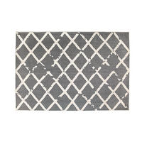 OUTDOORTEPPICH  für Terrasse und Balkon 120/170 cm Serina Grau, Weiß  - Weiß/Grau, Basics, Kunststoff (120/170cm) - Astra