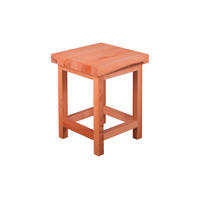 Universalhocker  - Kernbuche, Basics, Holz (30/40/30cm) - Gardenson