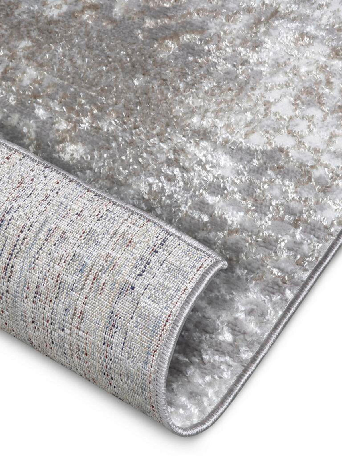 VINTAGE-TEPPICH 200/280 cm Shine Braun, Grau  - Braun/Grau, Design, Kunststoff (200/280cm)