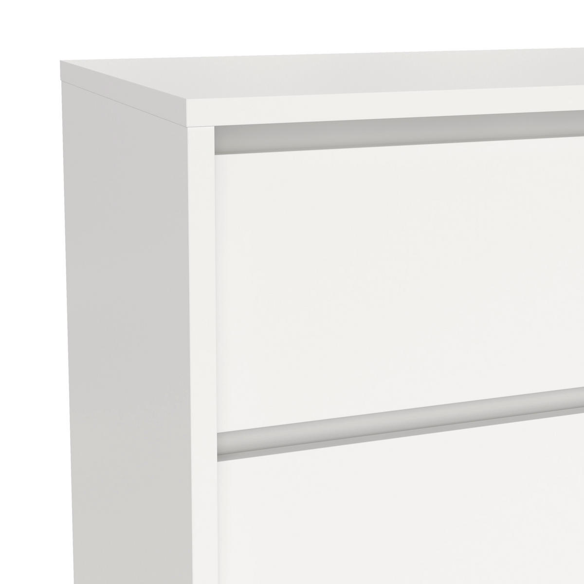KOMMODE  in 119/84/48 cm  - Weiß, KONVENTIONELL, Holzwerkstoff (119/84/48cm) - Boxxx