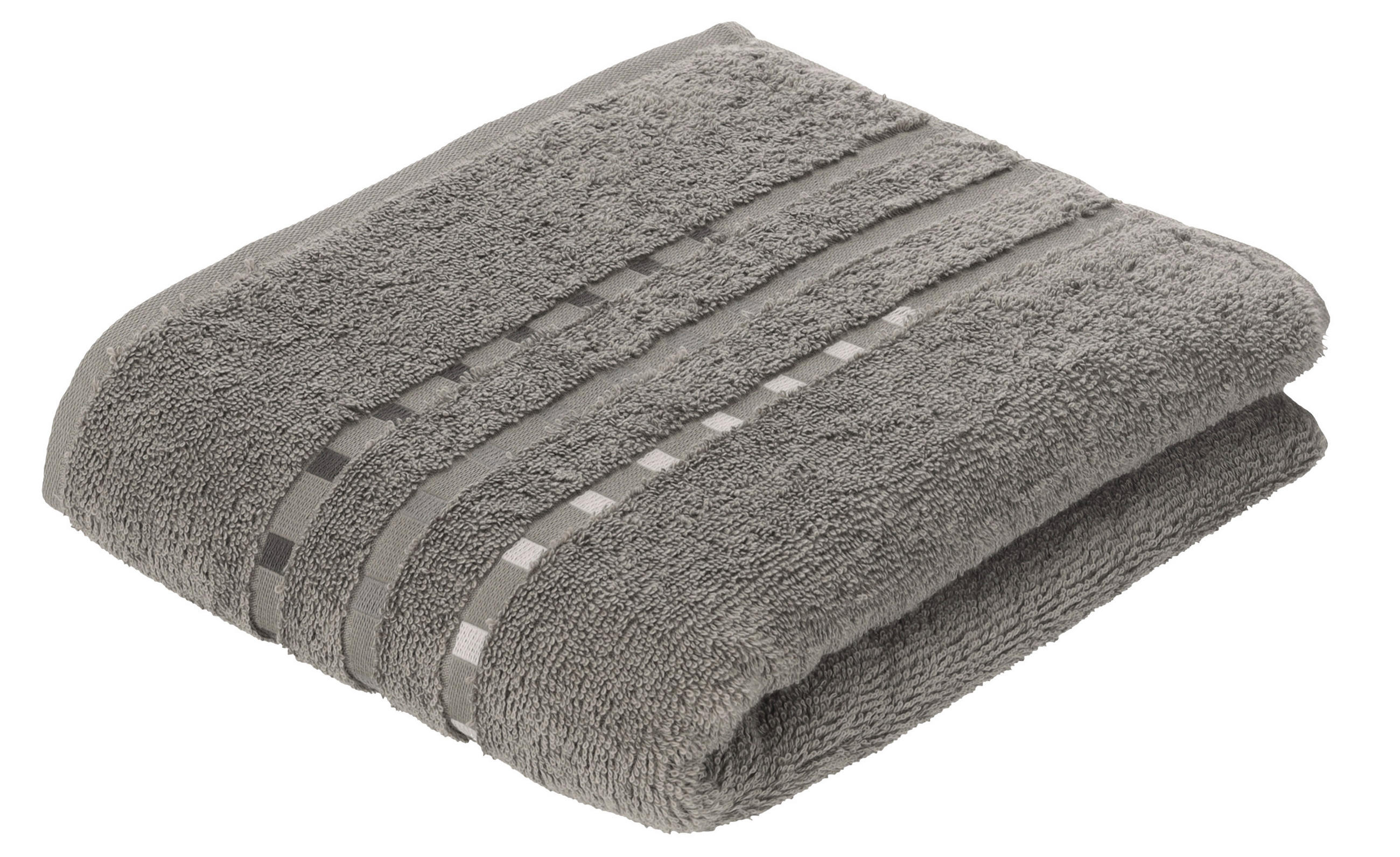 PEŠKIR ZA TUŠIRANJE QUATTRO  siva 140/67 cm  - siva, Osnovno, tekstil (140/67cm) - Esposa