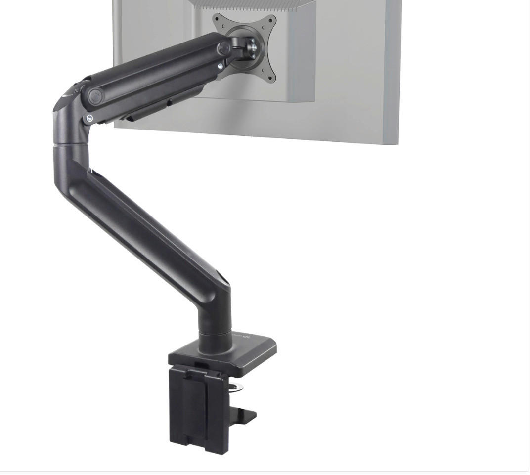 MONITOR-HALTERUNG Metall Schwarz  - Schwarz, MODERN, Metall (40/56,5/53,3cm) - MID.YOU