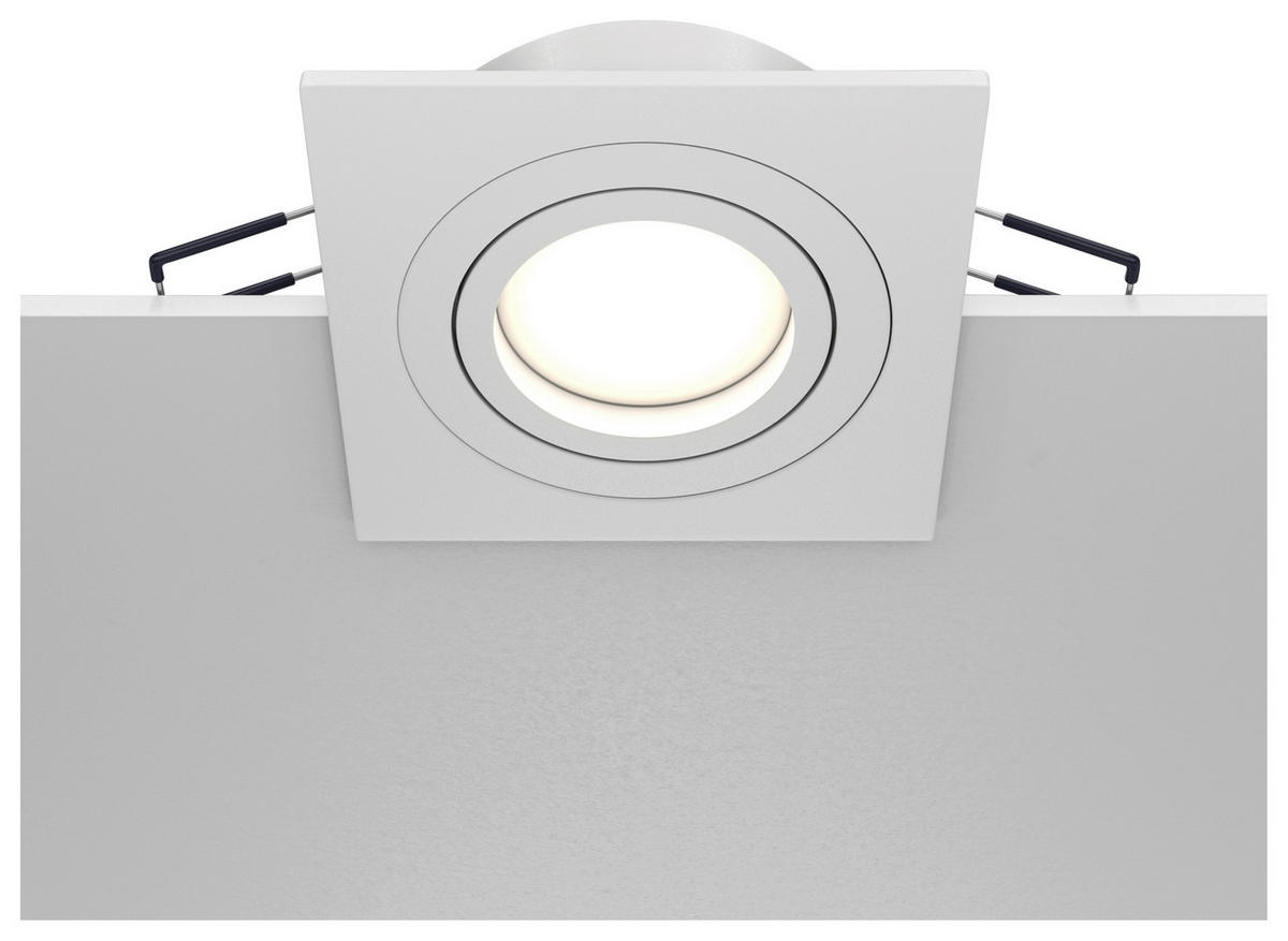 STRAHLER - Weiss, Basics, Metall (9,2/2,5/9,2cm) - MAYTONI