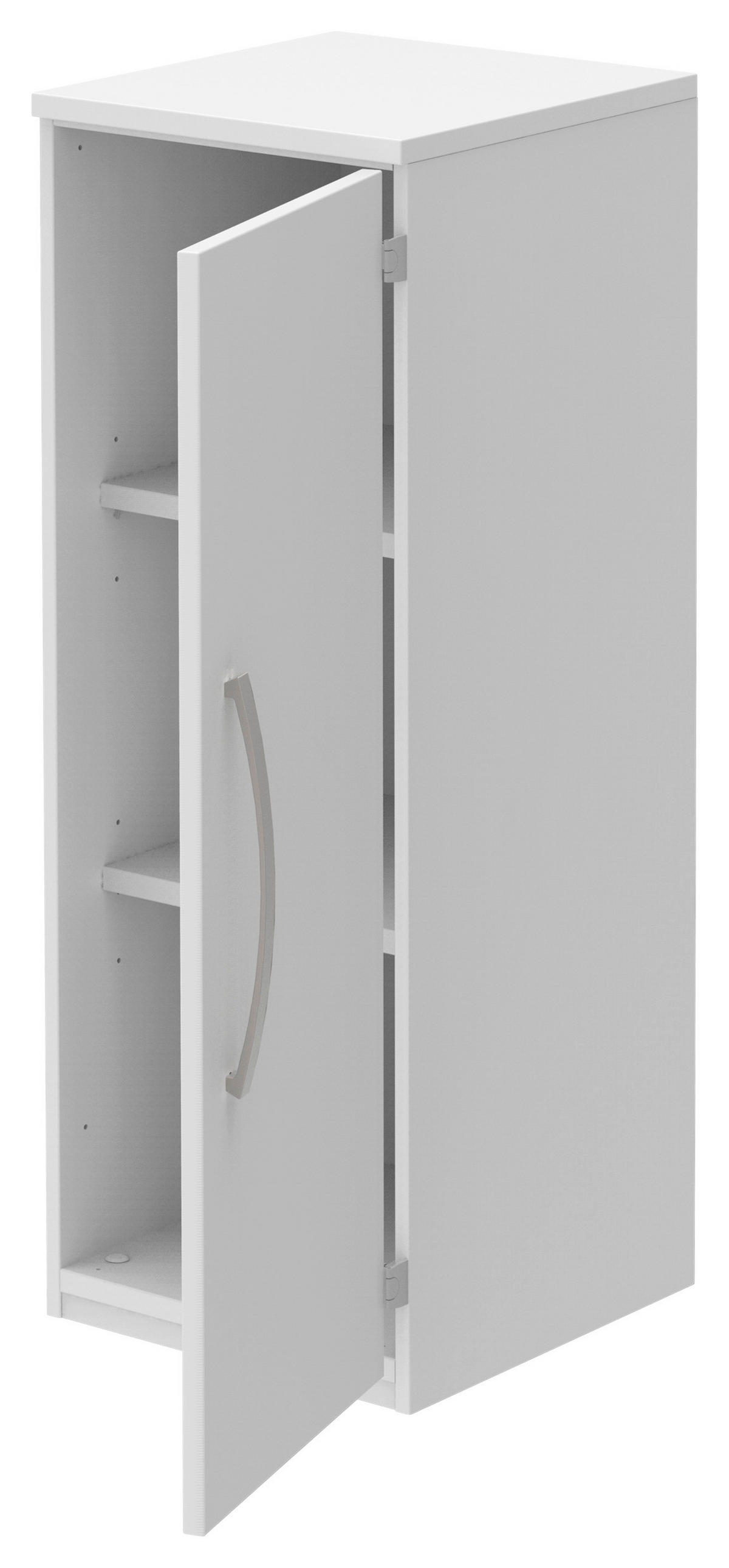 AKTENSCHRANK Weiß  - Weiß, KONVENTIONELL, Holzwerkstoff (40/111,7/43cm) - Moderano