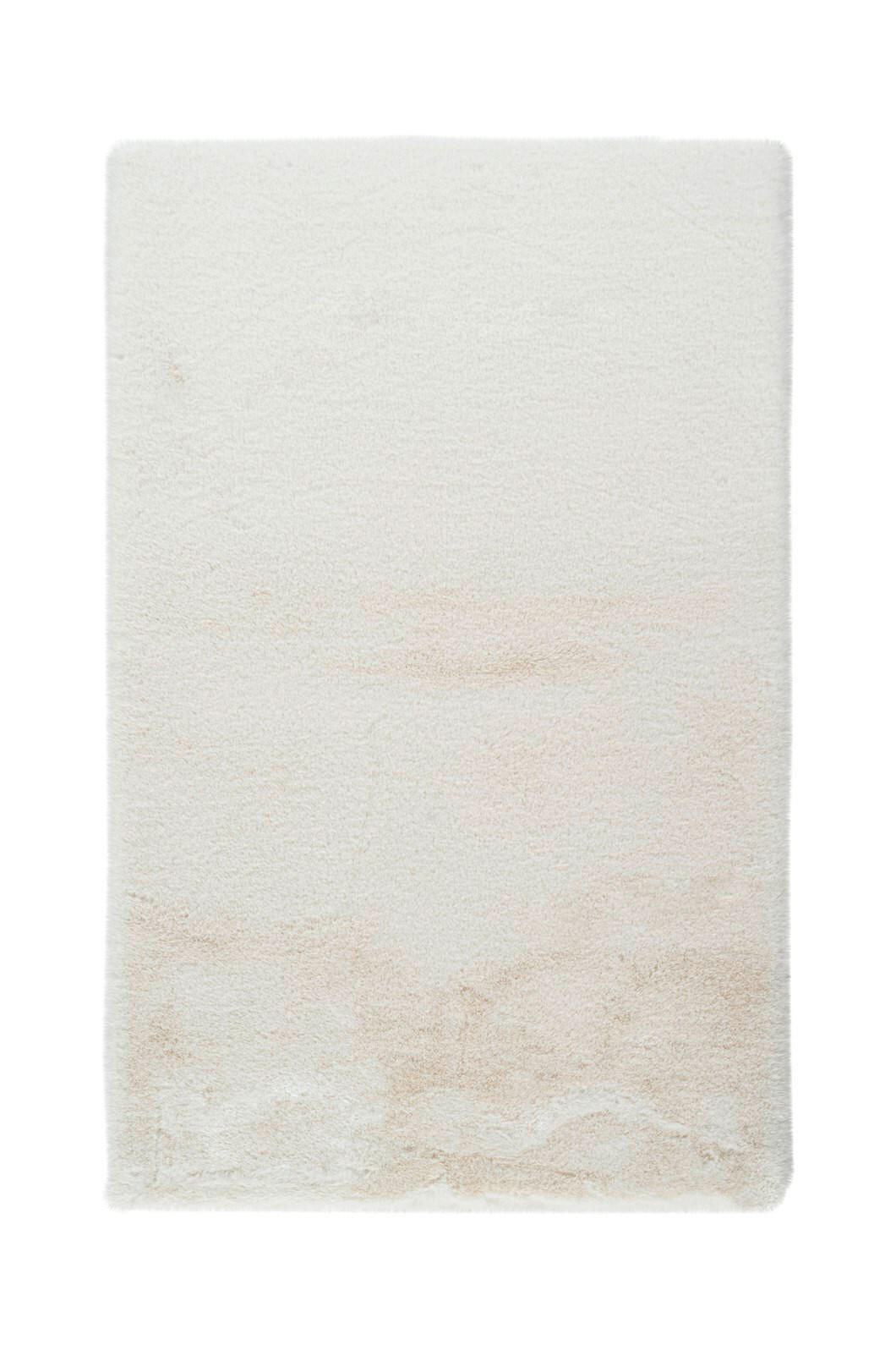 BADEMATTE 65/100 cm Weiß  - Weiß, KONVENTIONELL, Kunststoff/Textil (65/100cm)
