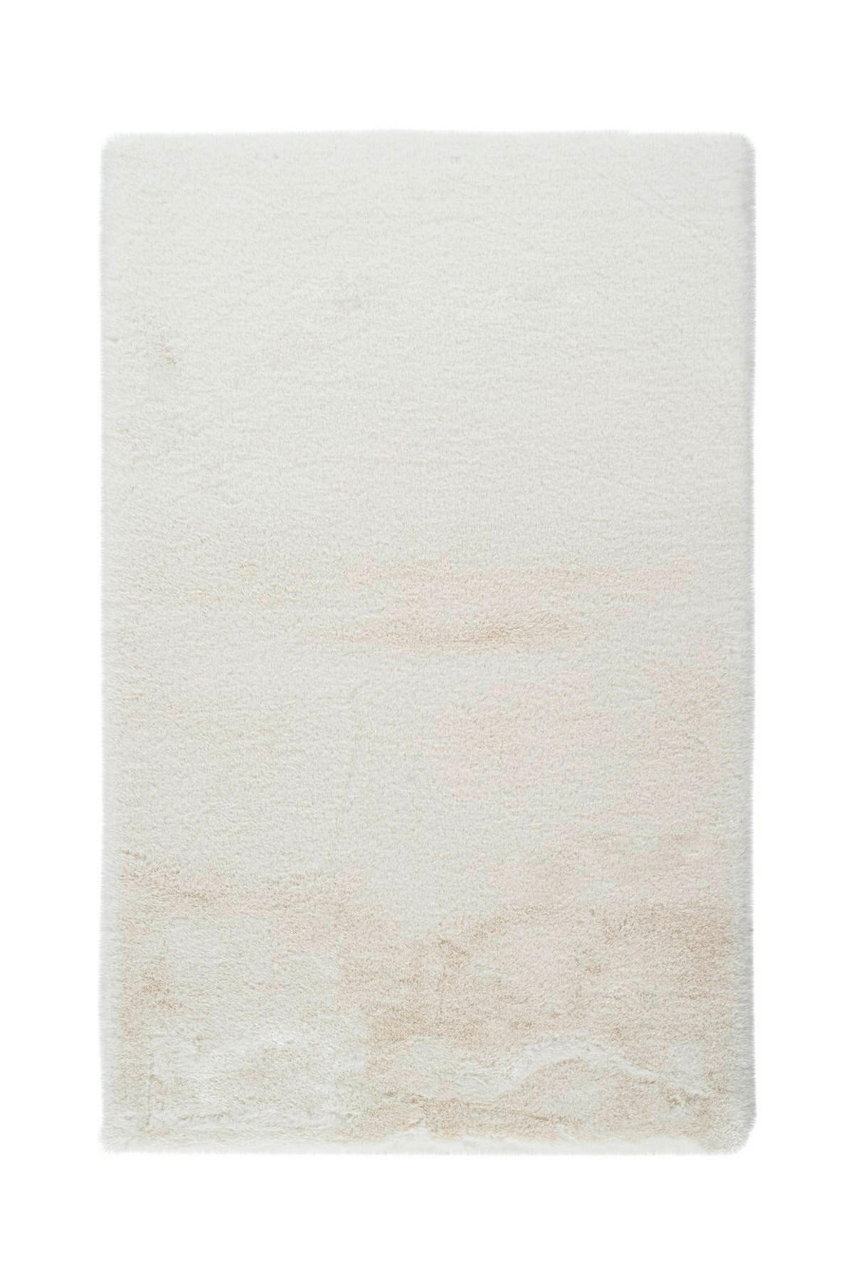 HOCHFLORTEPPICH 65/100 cm Rabbit Light 625 Weiß Weiß  - Weiß, KONVENTIONELL, Kunststoff/Textil (65/100cm)