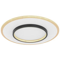 LED-DECKENLEUCHTE 40 W  46,8/6 cm    - Weiss/Opal, Basics, Kunststoff/Metall (46,8/6cm) - Globo