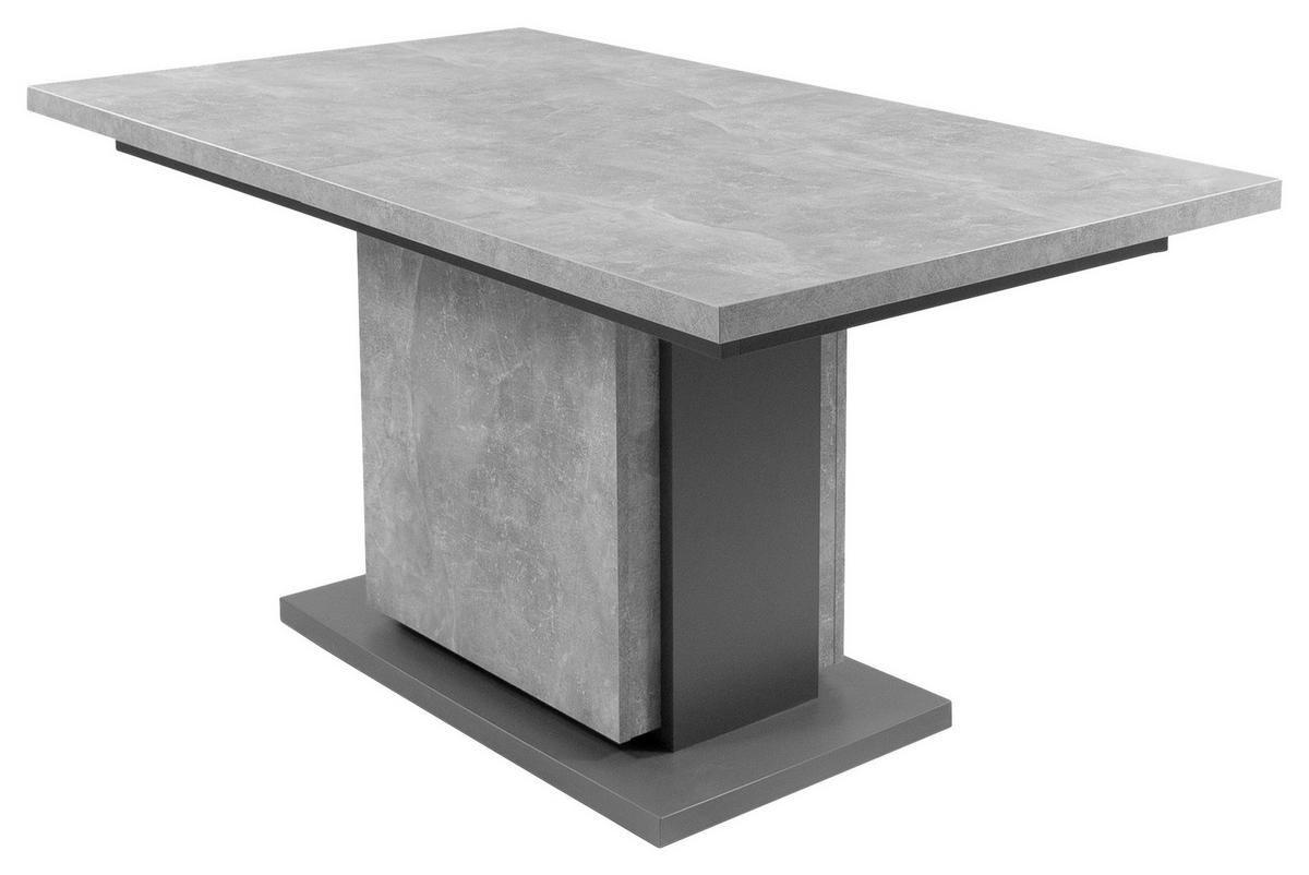 ESSTISCH in Holzwerkstoff 140/80/75 cm  - Anthrazit/Grau, MODERN, Holzwerkstoff (140/80/75cm) - MID.YOU