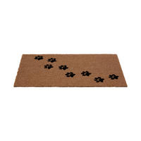 DVEŘNÍ ROHOŽKA, 45/75 cm - černá/světle hnědá, Trend, textil/plast (45/75cm)