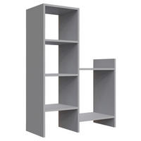 REGÁL NA BOTY, bílá, 85,6/120/35,6 cm - bílá, Design, kompozitní dřevo (85,6/120/35,6cm) - Livetastic