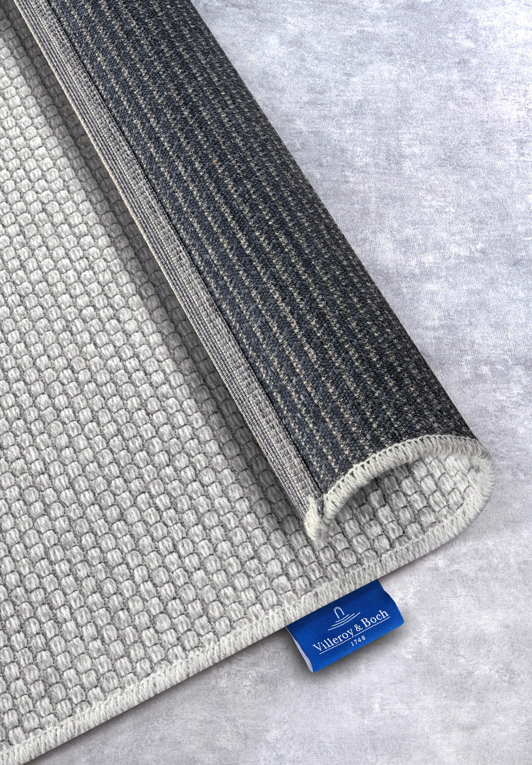 Thumbnail - Villeroy & Boch Webteppich Kollektion 1843, Creme, Textil, Uni, rechteckig, 200x290 cm, Oeko-Tex® Standard 100, für Fußb...