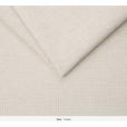 BOXSPRINGBETT 140/200 cm,  in Creme, gepolstertes Kopfteil, Bettkasten, Topper, Matratzen, H2 + H3 = mittel + fest  - Creme/Schwarz, KONVENTIONELL, Kunststoff/Textil (140/200cm) - Esposa