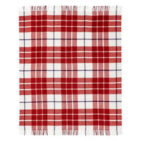 PLAID Burgundy Checks 130/170 cm  - Weinrot, Basics, Textil (130/170cm) - Tommy Hilfiger