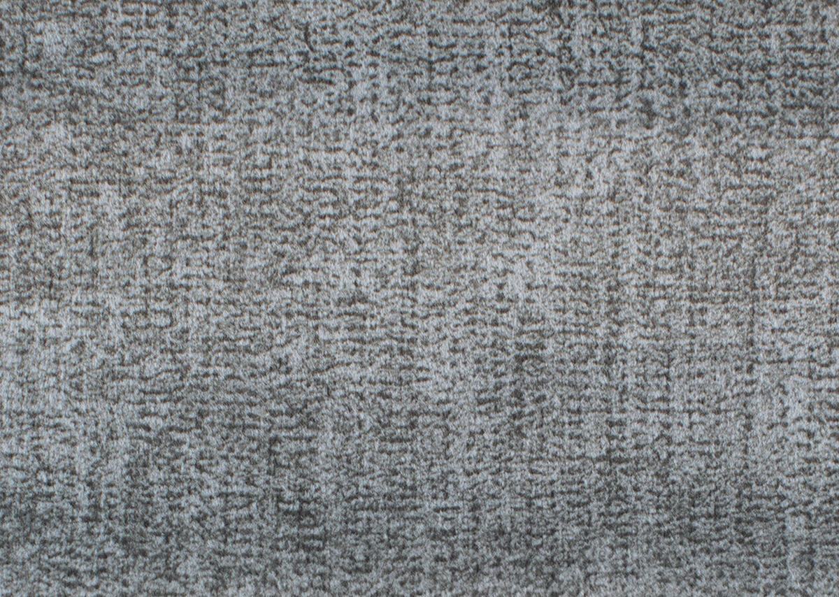 SITZBANK in Metall, Textil Hellgrau  - Hellgrau/Schwarz, Konventionell, Textil/Metall (220/87/70cm) - Moderano
