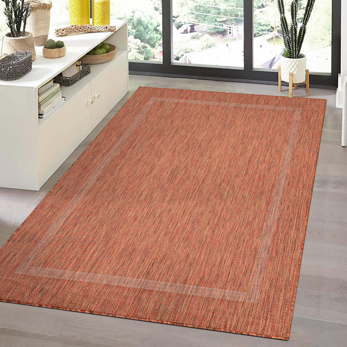 FLACHWEBETEPPICH 60/100 cm Relax Kupferfarben  - Kupferfarben, Basics, Textil (60/100cm) - Novel