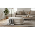 TRUHENBANK 120/42/42 cm Webpelz Weiß Pappel Sperrholz  - Weiß, LIFESTYLE, Holz/Textil (120/42/42cm) - Xora
