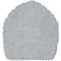 WC-DECKELBEZUG Grau 47/53 cm  - Grau, Basics, Textil (47/53cm) - Grund