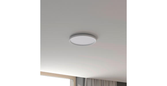 LED-DECKENLEUCHTE 40/3,5 cm   - Weiß, Basics, Kunststoff (40/3,5cm) - Novel