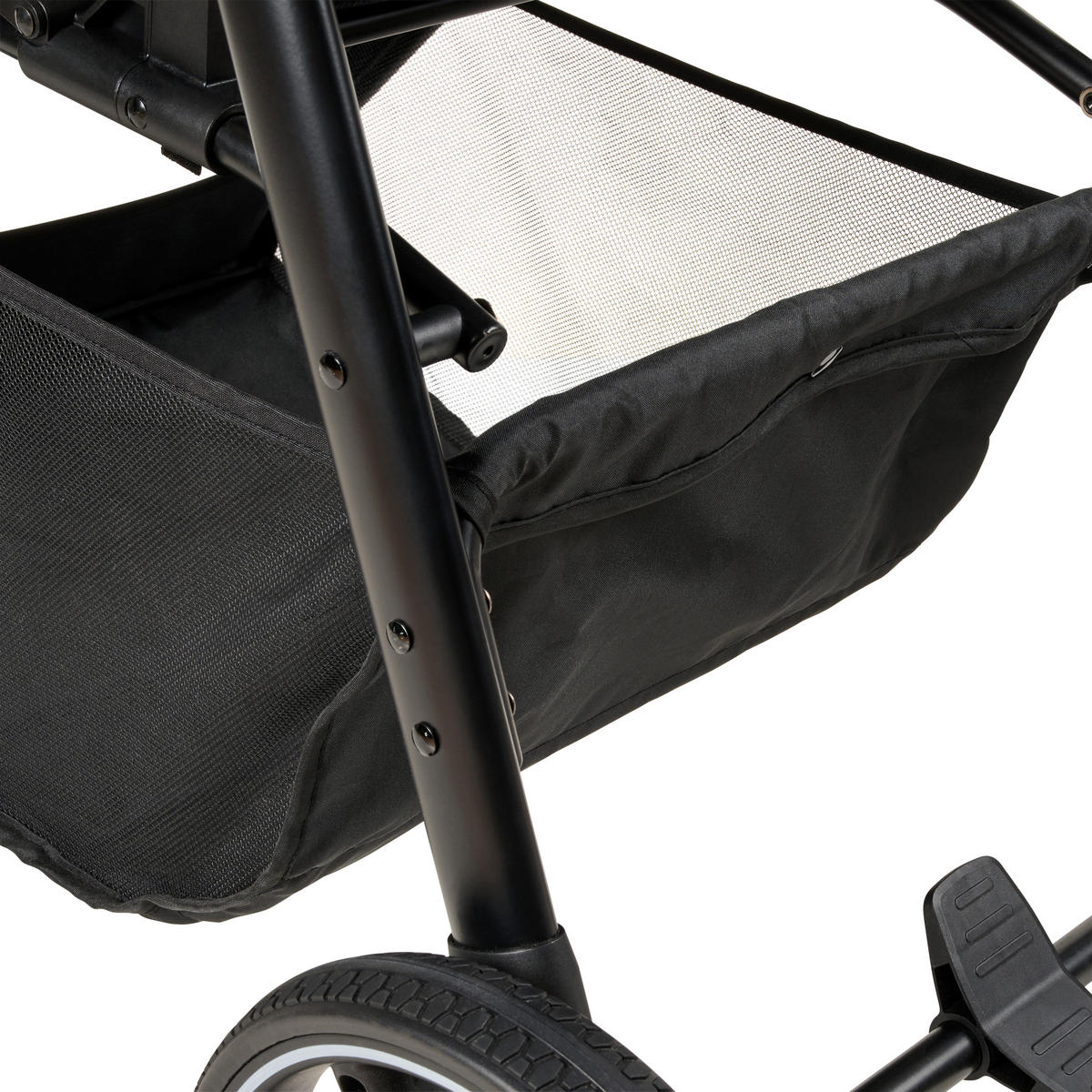 BUGGY  - Schwarz/Grün, Trend, Kunststoff/Textil (55/56/107cm) - Jimmylee