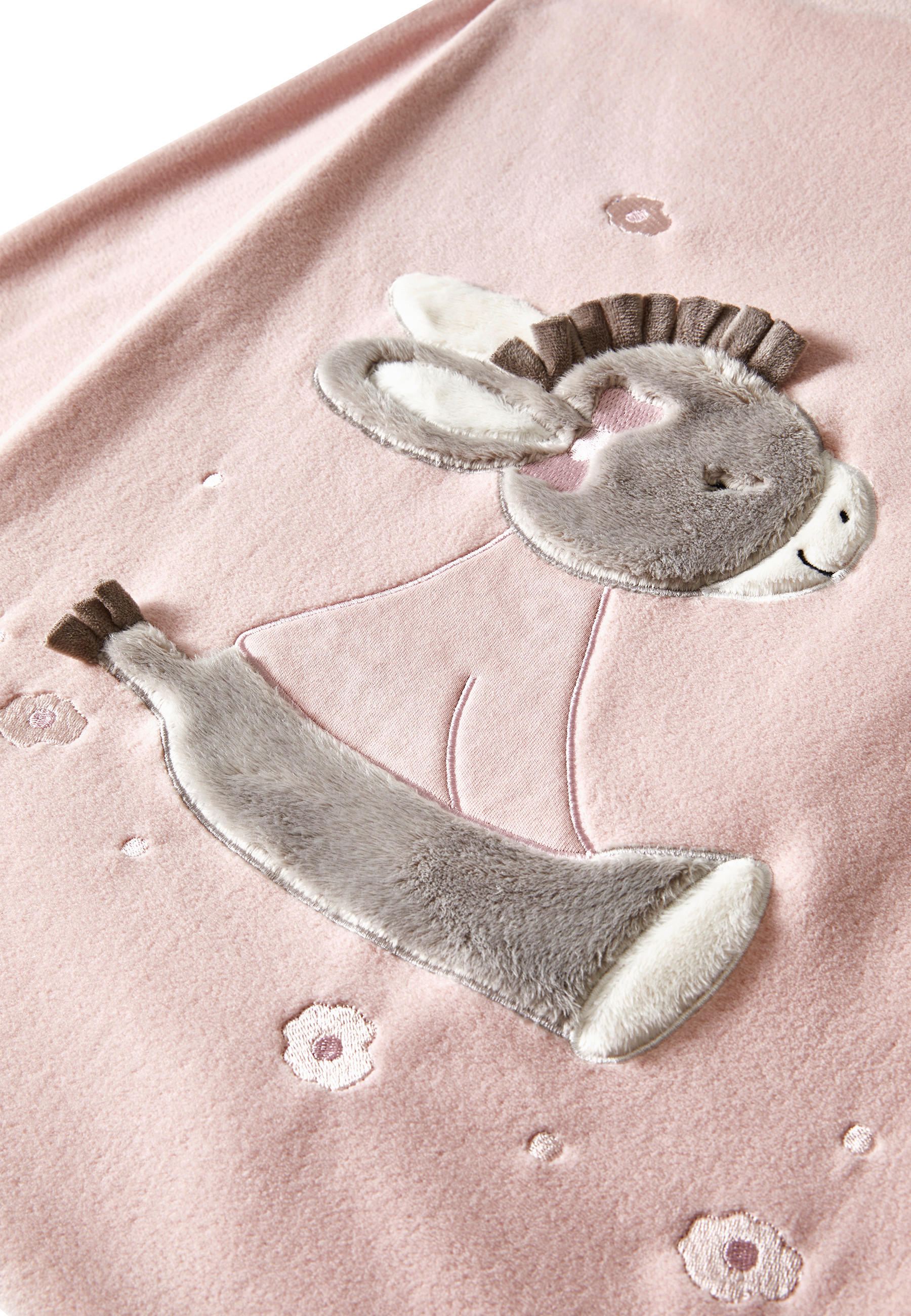 BABYDECKE 100/75/1 cm - Hellrosa, Basics, Textil (100/75/1cm) - Sterntaler