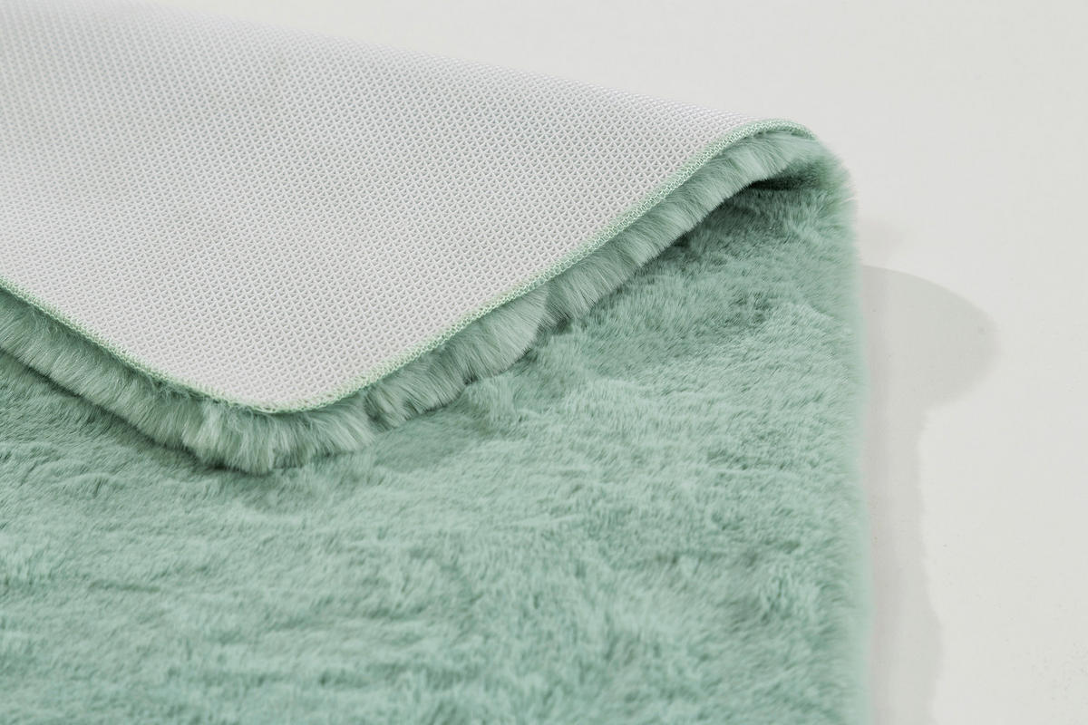 BADTEPPICH Mintgrün 60/90 cm  - Mintgrün, Basics, Textil (60/90cm) - Schöner Wohnen