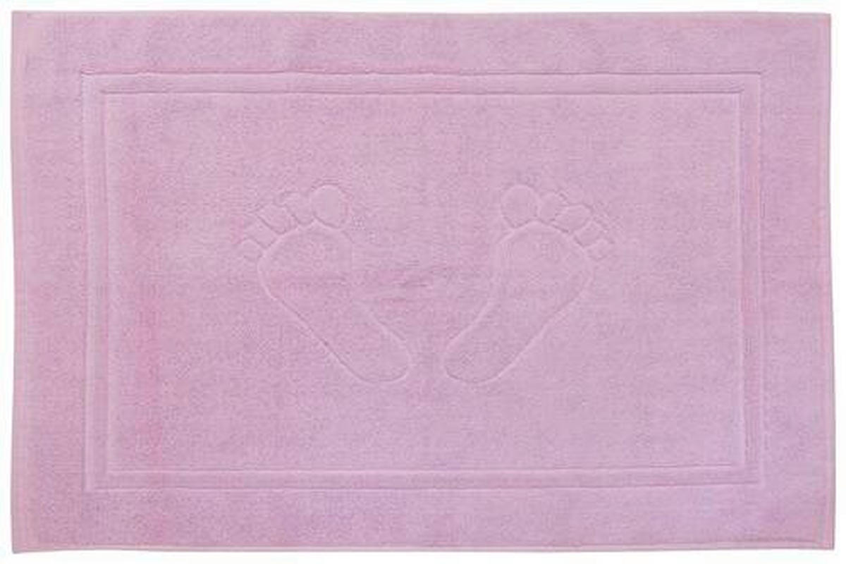 KUPATILSKA PROSTIRKA FOOT  ljubičasta 50/70 cm  - ljubičasta, Konvencionalno, tekstil (50/70cm) - Boxxx