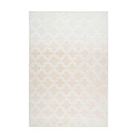 KOBEREC TKANÝ NA PLOCHO, 120/170 cm, krémová - krémová, Konvenční, textil/plast (120/170cm)