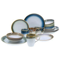 KOMBISERVICE 16-teilig 4 Personen Multicolor CASCADE  - Multicolor, Basics, Keramik - Creatable