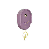 WANDUHR  Mauve  - Mauve, Basics, Kunststoff (42/20cm) - Karlsson