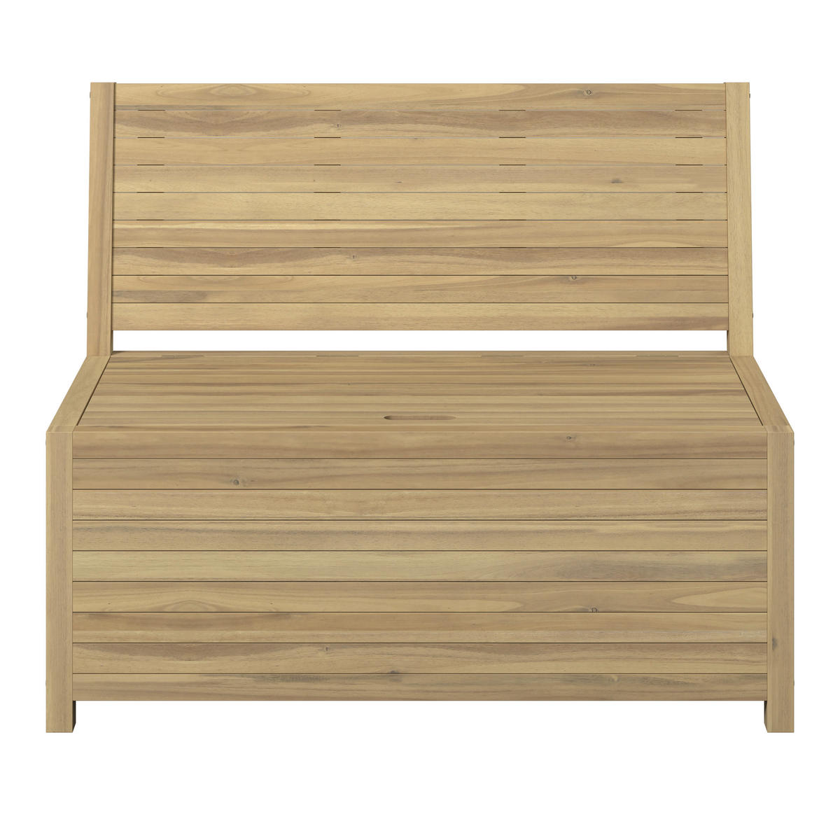 GARTENBANK 120/90/58 cm  in Akaziefarben  - Akaziefarben, ROMANTIK / LANDHAUS, Holz (120/90/58cm) - Ambia Garden