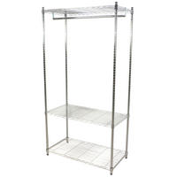 ROLLGARDEROBE in   - Chromfarben, Design, Kunststoff/Metall (45/90/187cm) - MID.YOU