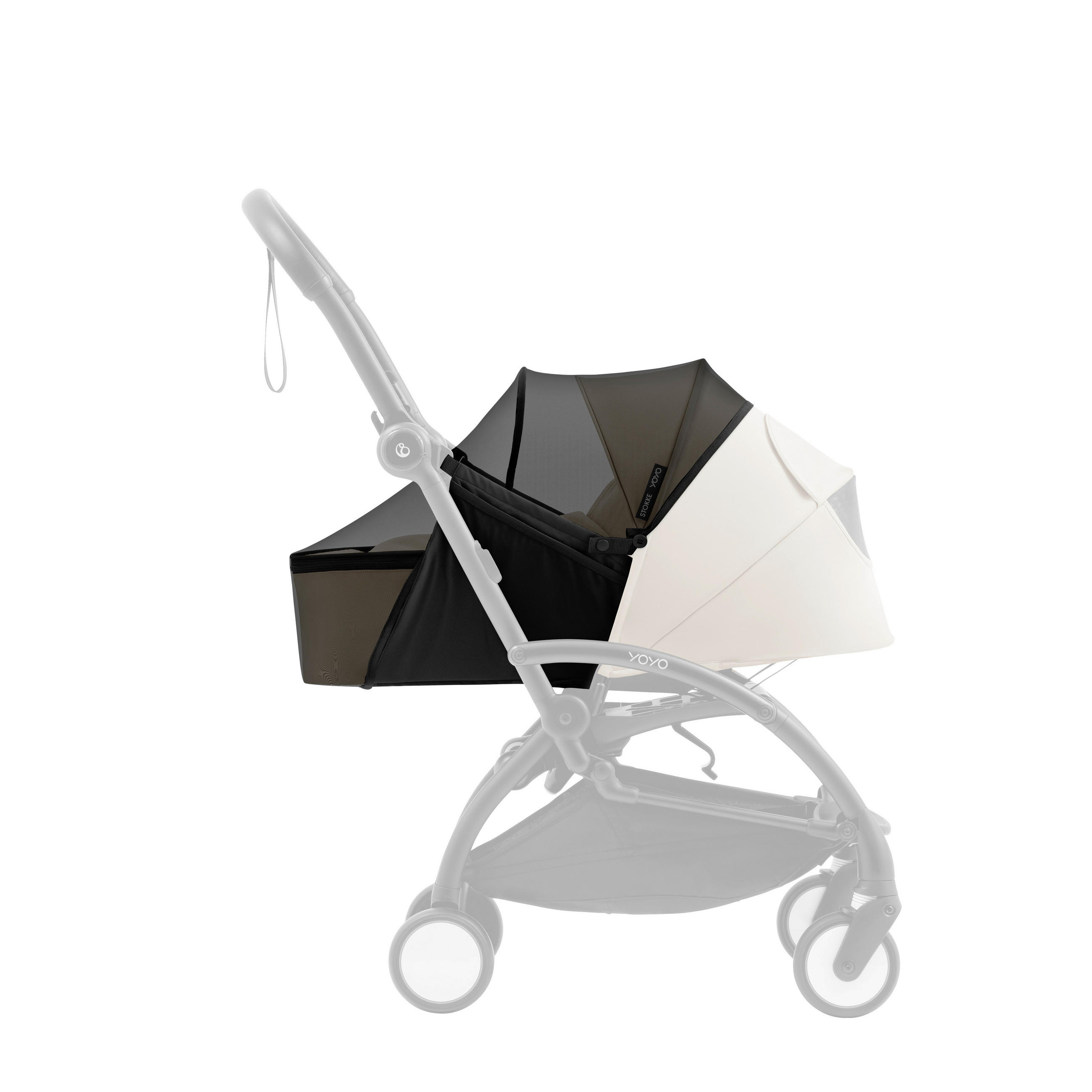 MÜCKENNETZ YOYO 5  - Schwarz, Basics, Textil (37/40/53cm) - Stokke