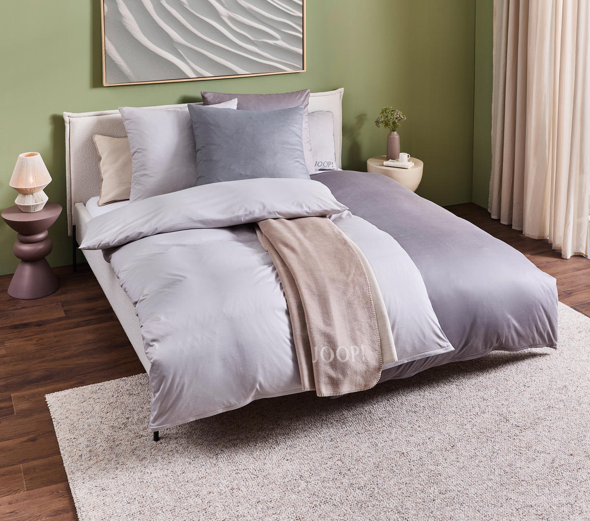 BETTWÄSCHE Interlock-Jersey 135/200 cm  - Taupe, Basics, Textil (135/200cm) - Estella