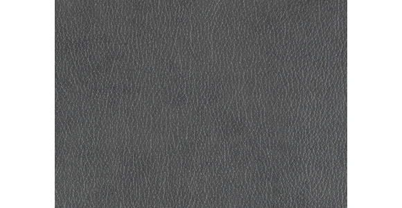 2-SITZER-SOFA  in Echtleder Anthrazit   - Eichefarben/Anthrazit, Natur, Leder/Holz (207/86/87cm) - Valnatura