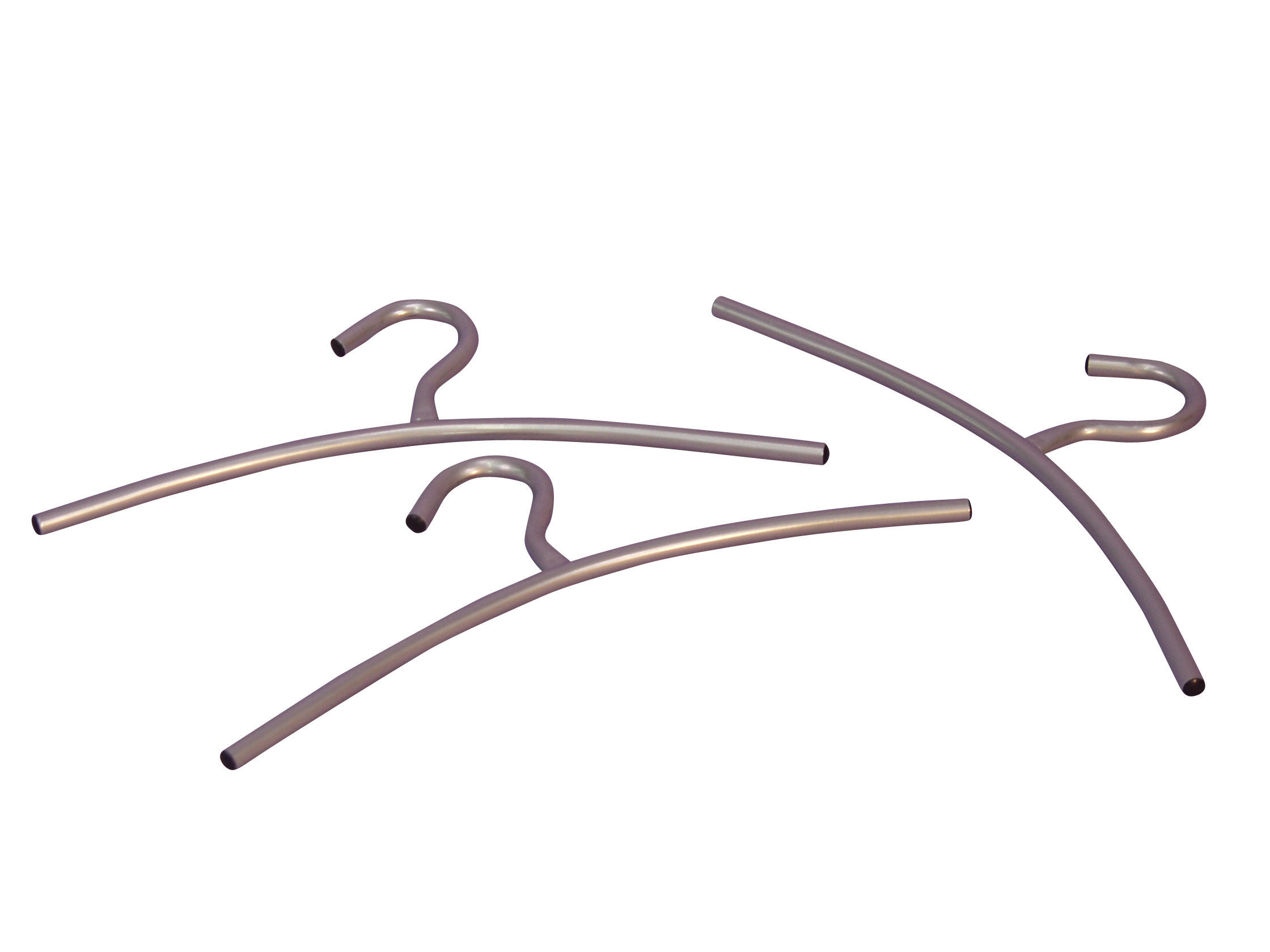 KLEIDERBÜGEL Metall  - Alufarben, Design, Metall (0/44/18cm) - MID.YOU