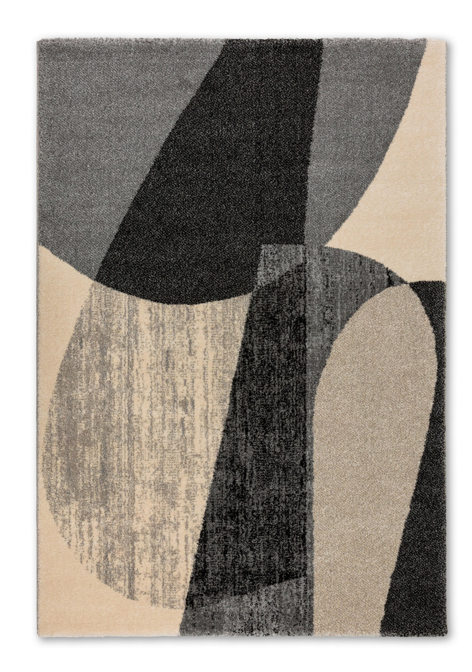 WEBTEPPICH 67/130 cm Samoa Grau  - Grau, KONVENTIONELL, Textil (67/130cm) - Novel