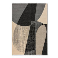 WEBTEPPICH 67/130 cm Samoa Grau  - Grau, KONVENTIONELL, Textil (67/130cm) - Novel