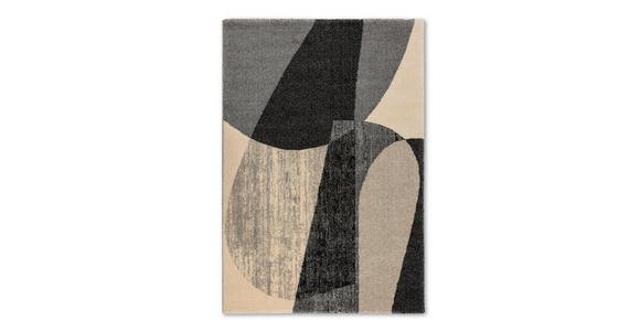 WEBTEPPICH 67/130 cm Samoa Grau  - Grau, KONVENTIONELL, Textil (67/130cm) - Novel