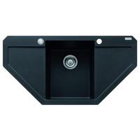 SPÜLE Maris / 114.0477.540  - Schwarz, Basics, Stein (96/50/20cm) - Franke