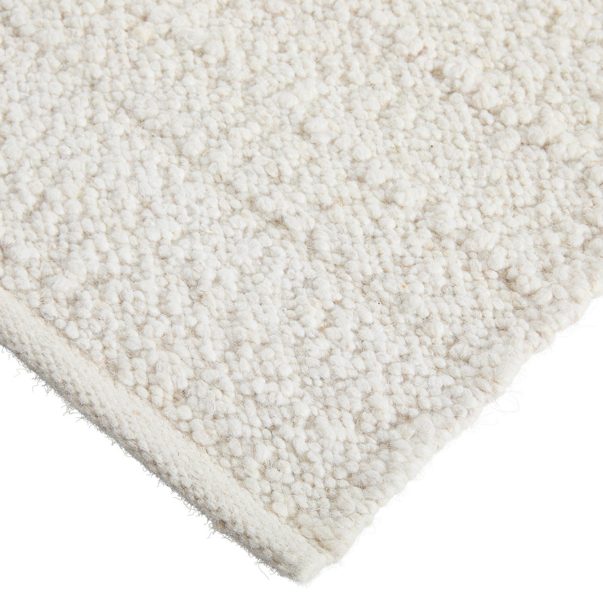 KÉZI SZÖVÉSŰ SZŐNYEG   - fehér, Natur, textil (160/230cm) - Linea Natura